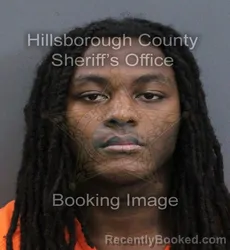Mugshot of Asaun Jerome Maxwell booked in Hillsborough County, Florida on September 19, 2026