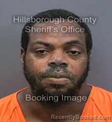 Mugshot of A'Min Maurice Gilmore booked in Hillsborough County, Florida on September 19, 2026
