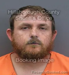 Mugshot of Nicholas Steven Vest booked in Hillsborough County, Florida on September 19, 2026