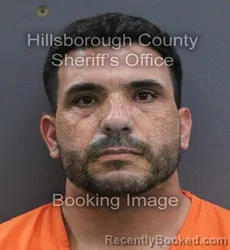 Mugshot of Jorge Rodriguez Valdes Pra booked in Hillsborough County, Florida on September 19, 2026