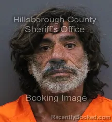 Mugshot of Javier D Pagan Surita booked in Hillsborough County, Florida on September 19, 2026