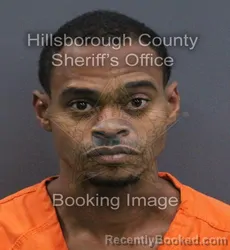 Mugshot of Jabari Dishawn Freeman booked in Hillsborough County, Florida on September 19, 2026