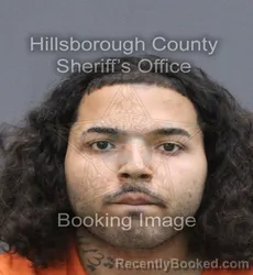 Mugshot of Josiah William Figueroa booked in Hillsborough County, Florida on September 20, 2026