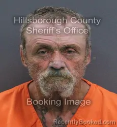 Mugshot of Archie David Messer booked in Hillsborough County, Florida on September 20, 2026