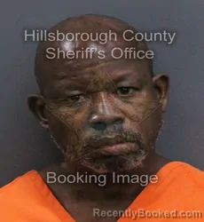 Mugshot of Charles Chris Jr Harvey booked in Hillsborough County, Florida on September 20, 2026