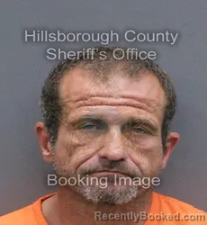 Mugshot of Chad Robert Rollins booked in Hillsborough County, Florida on September 20, 2026