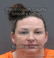 Mugshot of Krystle Marie Peluso booked in Hillsborough County, Florida on September 20, 2026