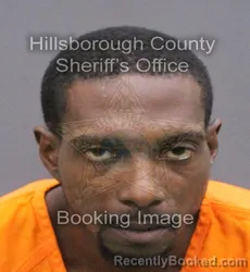 Mugshot of Brandon Alexander Jones booked in Hillsborough County, Florida on September 20, 2026