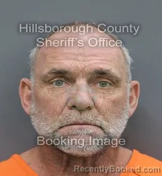 Mugshot of Gary Lee Fickes booked in Hillsborough County, Florida on September 21, 2026