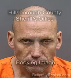 Mugshot of Harley Kevin Busse booked in Hillsborough County, Florida on September 21, 2026