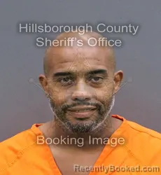 Mugshot of Franklin Sanchez booked in Hillsborough County, Florida on September 21, 2026