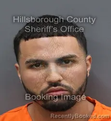 Mugshot of Jean Michael Alvarado booked in Hillsborough County, Florida on September 21, 2026