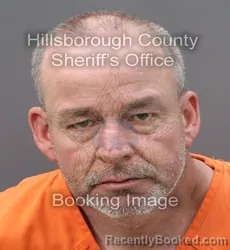 Booking photo from Hillsborough County, Florida