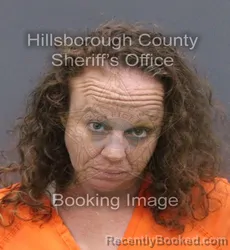 Mugshot of Kathryn Leann Daniel booked in Hillsborough County, Florida on October 5, 2026