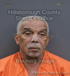 Mugshot of Bertrand Keith Johnson booked in Hillsborough County, Florida on October 5, 2026