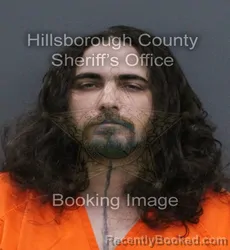 Mugshot of Evan Andrew Price booked in Hillsborough County, Florida on October 23, 2026
