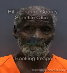 Booking photo from Hillsborough County, Florida