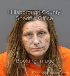 Booking photo from Hillsborough County, Florida