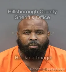 Booking photo from Hillsborough County, Florida