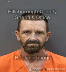 Booking photo from Hillsborough County, Florida