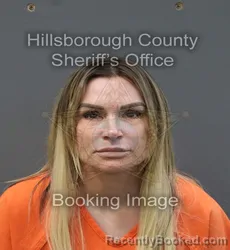 Booking photo from Hillsborough County, Florida