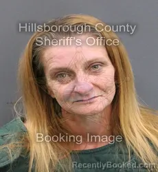 Mugshot of KELI DANYELLE SEWELL booked in Hillsborough County, Florida on March 10, 2026