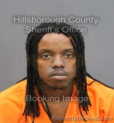 Mugshot of KEY-MON SHAWNDALE DAVIS booked in Hillsborough County, Florida on March 10, 2026