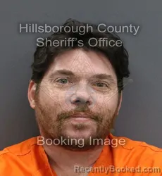 Mugshot of TERRENCE ANTHONY DRAGO booked in Hillsborough County, Florida on March 10, 2026