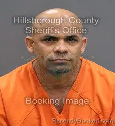 Mugshot of OSMIEL ANTONIO DURAN booked in Hillsborough County, Florida on March 10, 2026