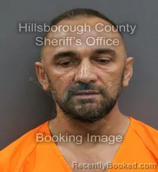 Mugshot of NICHOLAS ALEXANDER HYNES booked in Hillsborough County, Florida on March 10, 2026