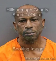 Mugshot of VICTOR LEVON ROBERTS booked in Hillsborough County, Florida on March 10, 2026