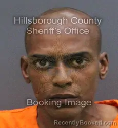 Mugshot of CORDERRO ARSENIO MILLER booked in Hillsborough County, Florida on March 10, 2026