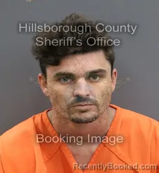 Mugshot of JERRY LEE JR MONTSDEOCA booked in Hillsborough County, Florida on March 10, 2026