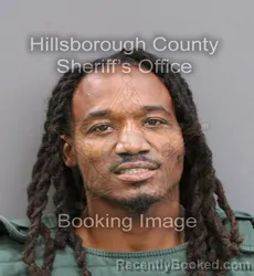 Mugshot of ERIC LAMAR GREEN booked in Hillsborough County, Florida on March 10, 2026