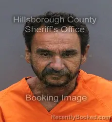 Mugshot of WILLIAM RODRIGUEZ MONTALVO booked in Hillsborough County, Florida on March 10, 2026