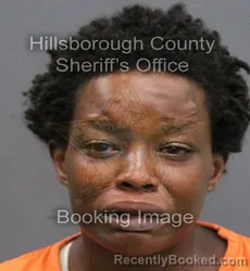 Mugshot of CASSANDRA ELOUISE JACKSON booked in Hillsborough County, Florida on March 10, 2026