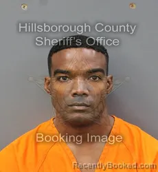 Booking photo from Hillsborough County, Florida