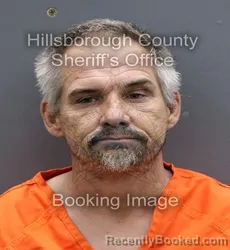 Booking photo from Hillsborough County, Florida