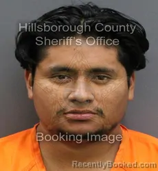 Mugshot of OBED EDOM RECINOS RAMIREZ