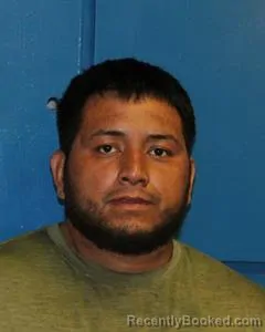 Mugshot of Yester David Chavez booked in Eastland County, Texas on August 29, 2026