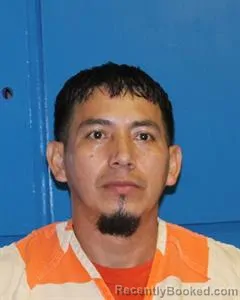 Mugshot of Manuel Arturo Orozco-Barrios booked in Eastland County, Texas on August 15, 2026