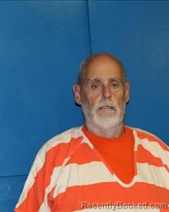 Mugshot of Alan Jay Andrews booked in Eastland County, Texas on August 7, 2026