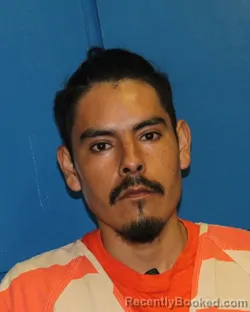 Mugshot of ROMAN GABRIEL ROMERO booked in Eastland County, Texas on April 25, 2026