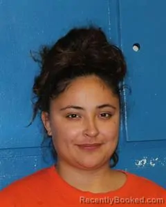 Mugshot of Aracely Daniella Rocha booked in Eastland County, Texas on September 7, 2026