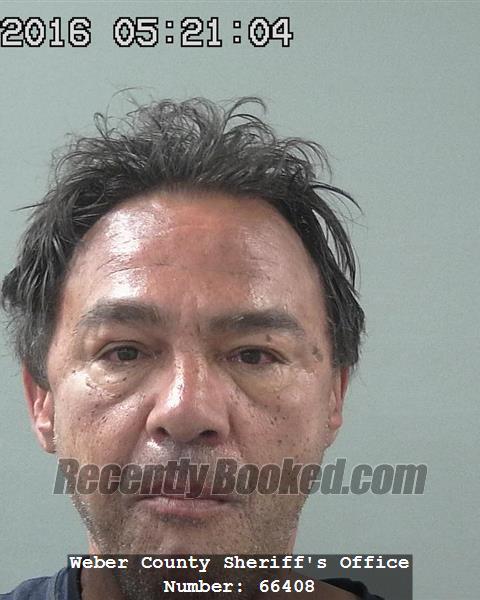 Mugshot of GEORGE ISSAC ARCHULETA booked in Weber County, Utah on June 23, 2026