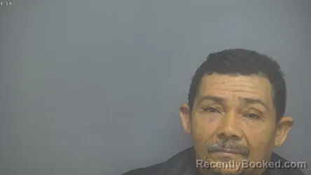 Mugshot of Angel Armijo-Sauceda booked in Amherst County, Virginia on October 2, 2026