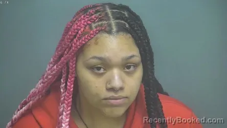 Mugshot of ANAIAH MAKAYLA CRUZ booked in Amherst County, Virginia on April 6, 2026