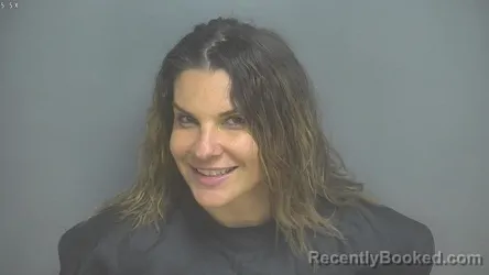 Mugshot of ALISHA BELL CARROLL booked in Amherst County, Virginia on April 22, 2026