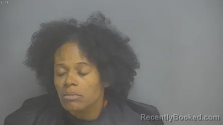Mugshot of ALEXANDRIA BERNICE COPELAND booked in Amherst County, Virginia on April 10, 2026