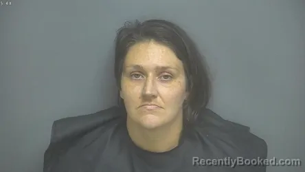 Mugshot of Alyson Lanea Dunbar booked in Amherst County, Virginia on October 2, 2026